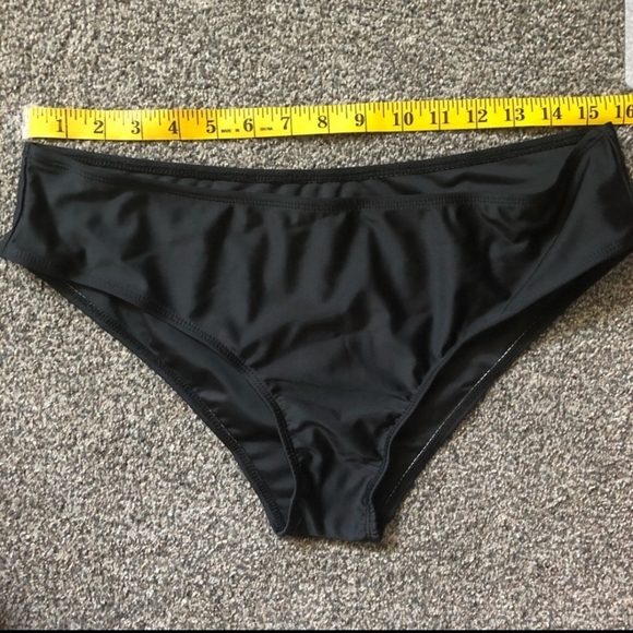 New Orange and Black Tankini - Picture 4 of 5